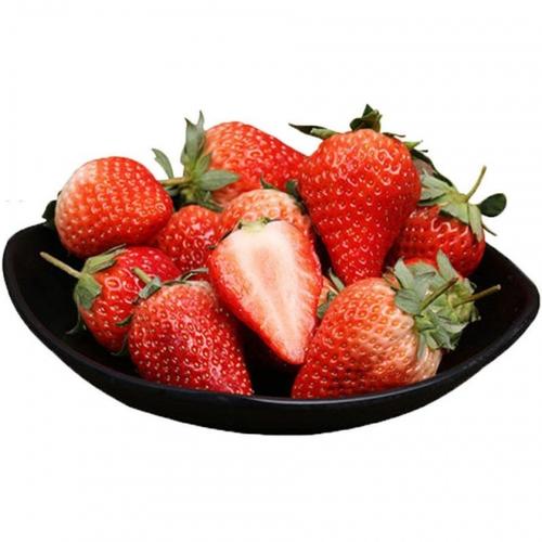 草莓红颜99甜草莓水果2斤新鲜九九牛奶油久久丹4斤整箱东包邮工厂